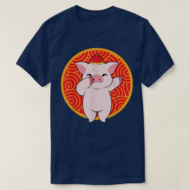 T-shirt Cochon chinois Zodiac 426 (Design devant)
