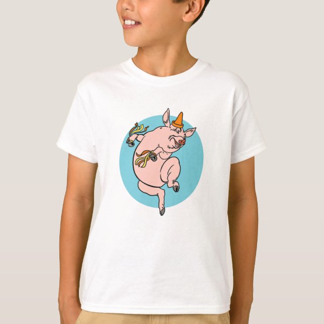 T-shirt Cochon de danse (Devant)