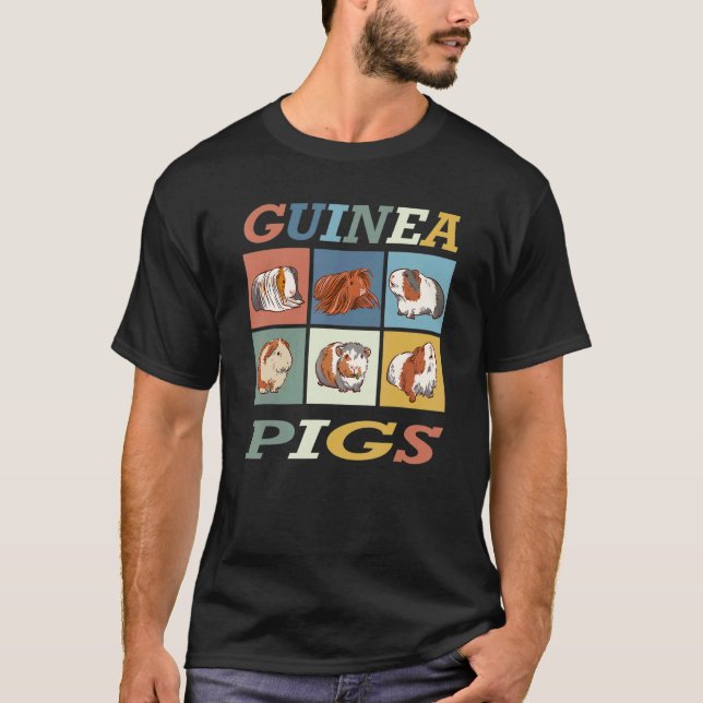 T-shirt Cochon de Guinée (Devant)