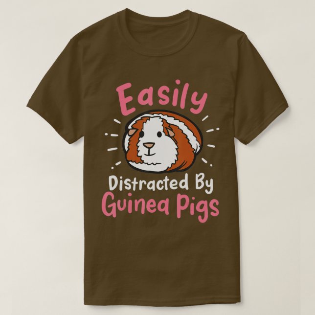 T-shirt Cochon de Guinée - 18 (Design devant)