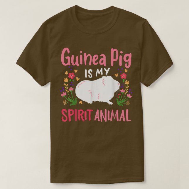 T-shirt Cochon de Guinée 579 (Design devant)