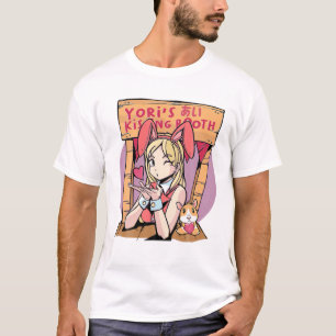 T-shirt Cochon de Guinée - Anime mignonne fille - Otaku Ja