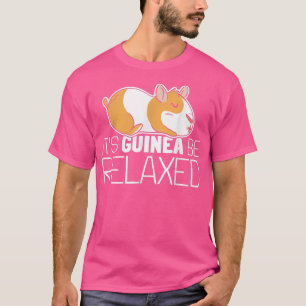 T-shirt Cochon de Guinée détendu