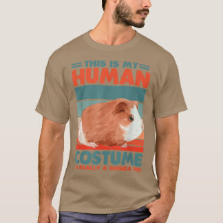 T-shirt Cochon de Guinée doux et drôle mignon animal de co