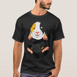 T-shirt Cochon de Guinée drôle dans votre poche _3 