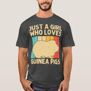 T-shirt Cochon De Guinée Drôle Pour Filles Pomme De Terre 