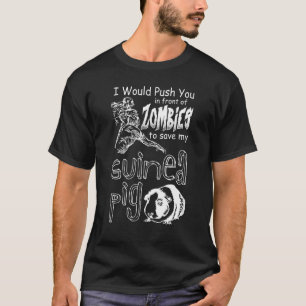T-shirt Cochon De Guinée J'Aime Mon Cochon De Guinée
