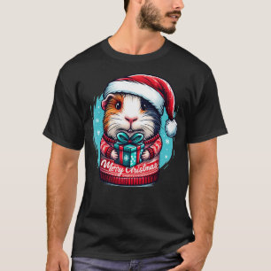 T-shirt Cochon de Guinée Noël 2