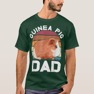 T-shirt Cochon de Guinée papa meilleur cobaye papa cobaye 