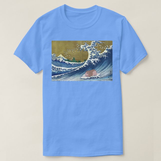 T-shirt Cochon de Guinée sans cheveux (Design devant)