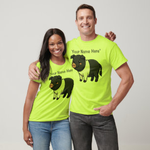 T-shirt cochon de Hampshire
