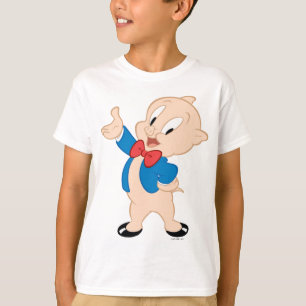 T-shirt Cochon de porc Pose classique