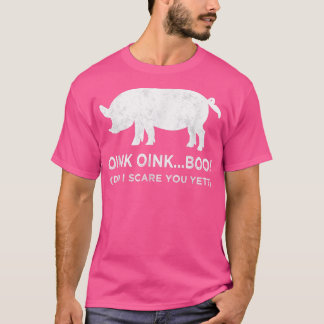 T-shirt Cochon d'Halloween sympa
