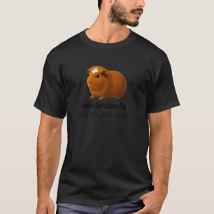 T-shirt Cochon d'Inde à Crête Américaine Né avec une T