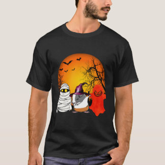 T-shirt Cochon d'Inde Citrouille d'Halloween