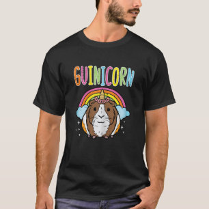 T-shirt Cochon d'Inde Licorne Guinicorn Cavy Filles Enfant
