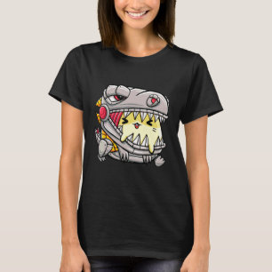 T-shirt Cochon d'Inde portant Rex Dinosaure Or ou un Syrie