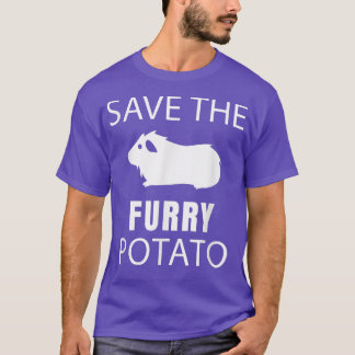 T-shirt Cochon d'Inde - Sauvez la pomme de terre à fourrur