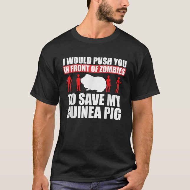 T-shirt Cochon d'Inde Sauvez Mon Cochon d'Inde De Compagni (Devant)
