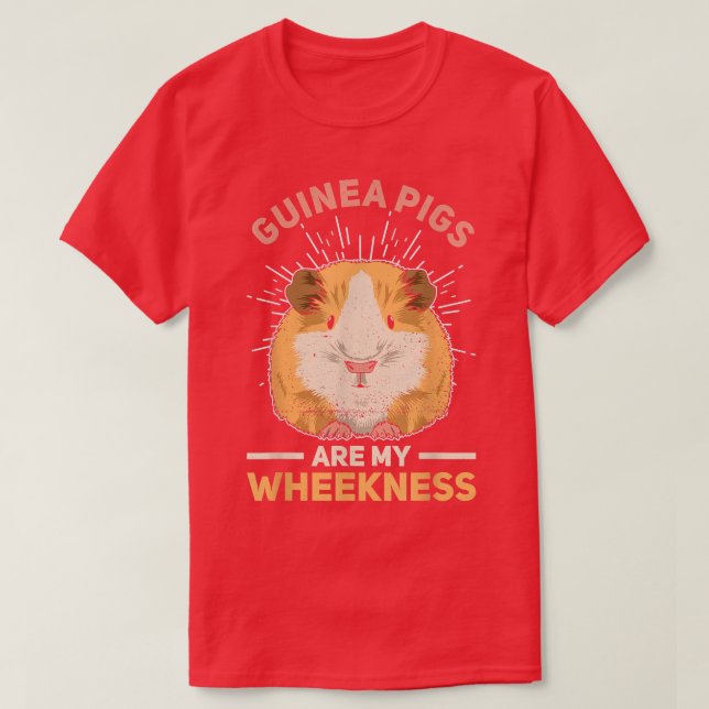T-shirt Cochon d'Inde sont ma citation de wheekness pour u (Design devant)
