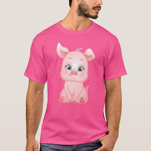 T-shirt Cochon doux 1 (Devant)