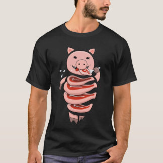 T-shirt Cochon drôle Déplaisant bizarre