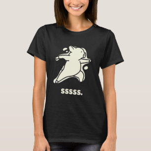 T-shirt Cochon Méditant Paresseux Groin Cochon Relaxant Yo