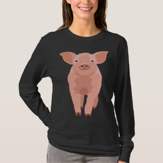 T-shirt cochon mignon