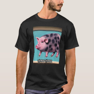 T-shirt Cochon mignon Piggie Oink Premium_6