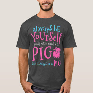 T-shirt Cochon Pigsty Fermier Boucher Porc Viande Cute