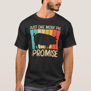 T-shirt Cochon Pour Hommes Femmes Cochon Fermier Agricole