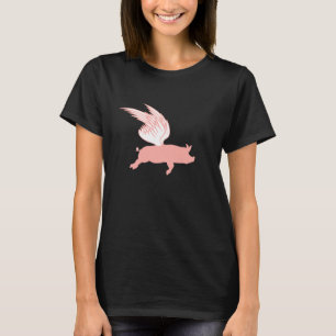 T-shirt Cochon Quand Les Ailes Peuvent Faire Voler Les Coc