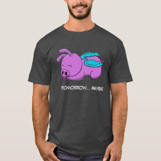 T-shirt cochon volant mignon