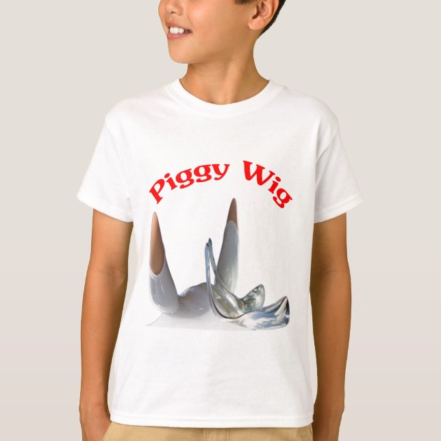 T-shirt Cochon Wig (Devant)