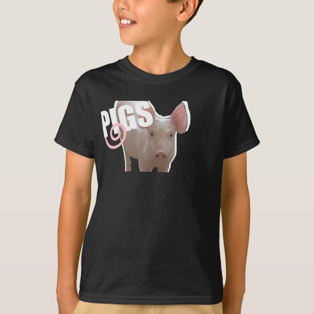 T-shirt Cochons (Devant)