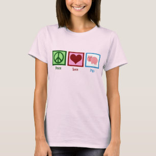T-shirt Cochons d'amour de paix