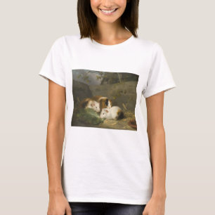 T-shirt Cochons de Guinée (par George Morland)