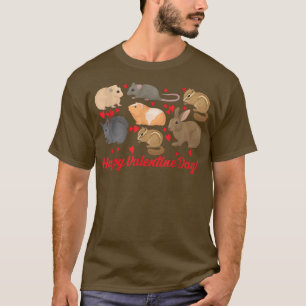 T-shirt Cochons de Guinée Valntin'e Day Cochon de Guinée