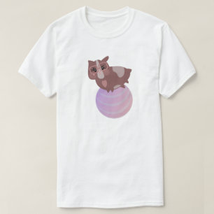 T-shirt Cochons d'Inde mignons en train de faire de l'exer