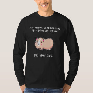 T-shirt Cochons d'Inde Ne jamais Zéro Cavy Rongeur