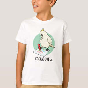 T-shirt Cockadoodle amusant Cockatoo Pun