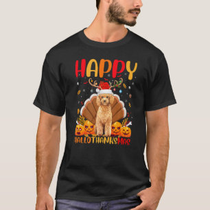T-shirt Cockapoo Chien Happy Cockapoo Hellothanksmas