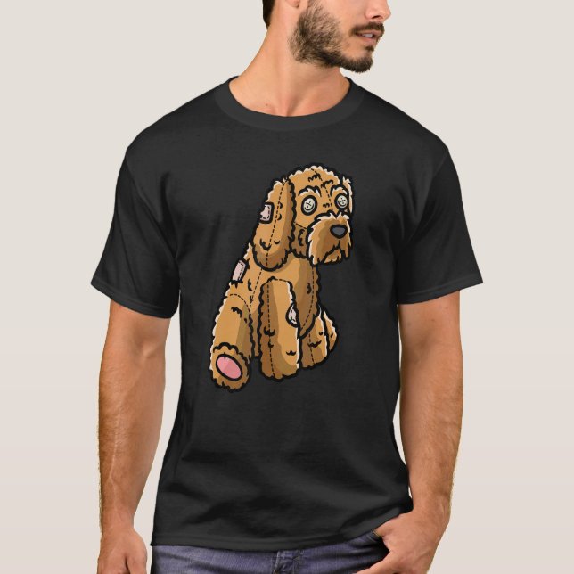 T-shirt Cockapoo Chien Spoodle Stuffed Animal Design (Devant)