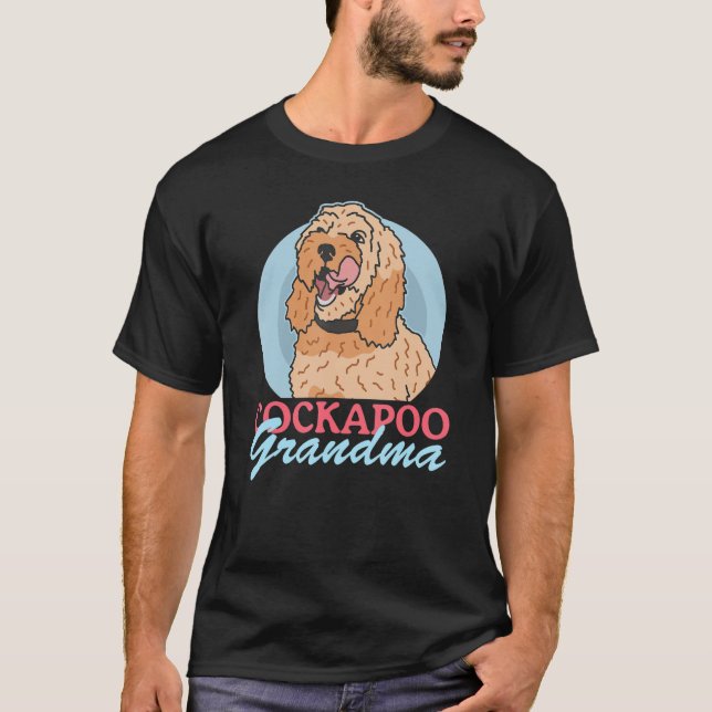 T-shirt Cockapoo Grand-mère Spoodle Chien Propriétaire Coc (Devant)
