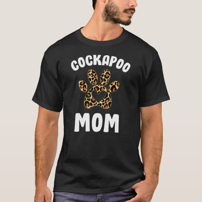 T-shirt Cockapoo Maman Mama Amateurs de Cockapou Propriéta (Devant)