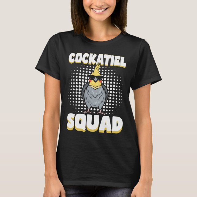 T-shirt Cockatiel   (Devant)