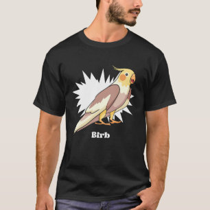 T-shirt Cockatiel Birb Meme Oiseau jaune mignon pour perro