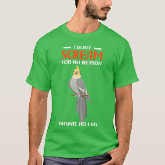 T-shirt Cockatiel Cadeaux Animaux de compagnie Oiseaux Drô