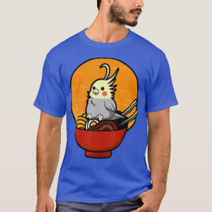 T-shirt Cockatiel Cockatoo Lutino Quarrion Weiro Bird Parr
