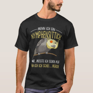 T-shirt Cockatiel Drôle Dire Porteur De Perroquet